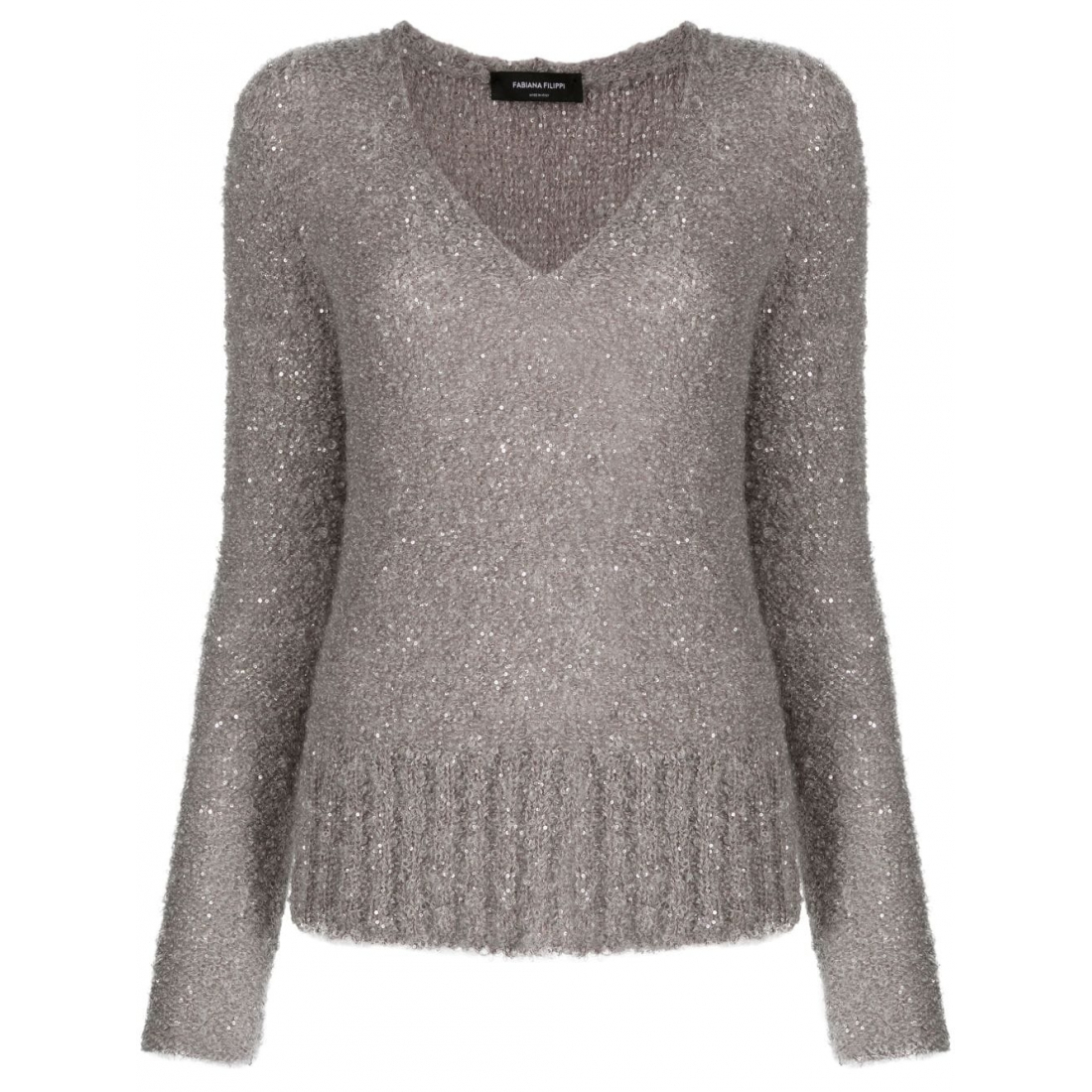 Pull 'Sequin-Embellished' pour Femmes