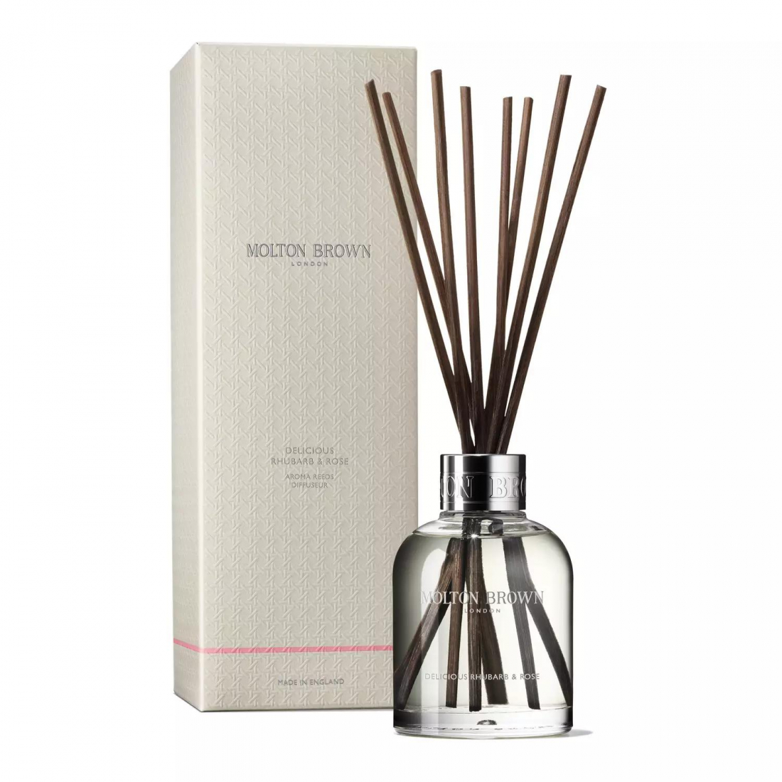 'Delicious Rhubarb & Rose' Reed Diffuser - 150 ml
