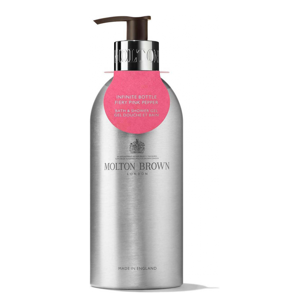 'Fiery Pink Pepper Bouteille Infinie' Bath & Shower Gel - 400 ml