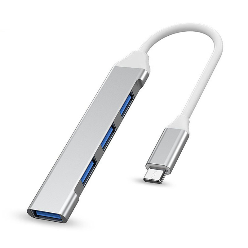 'High-Speed USB-C Multiport' Adapter - Silver