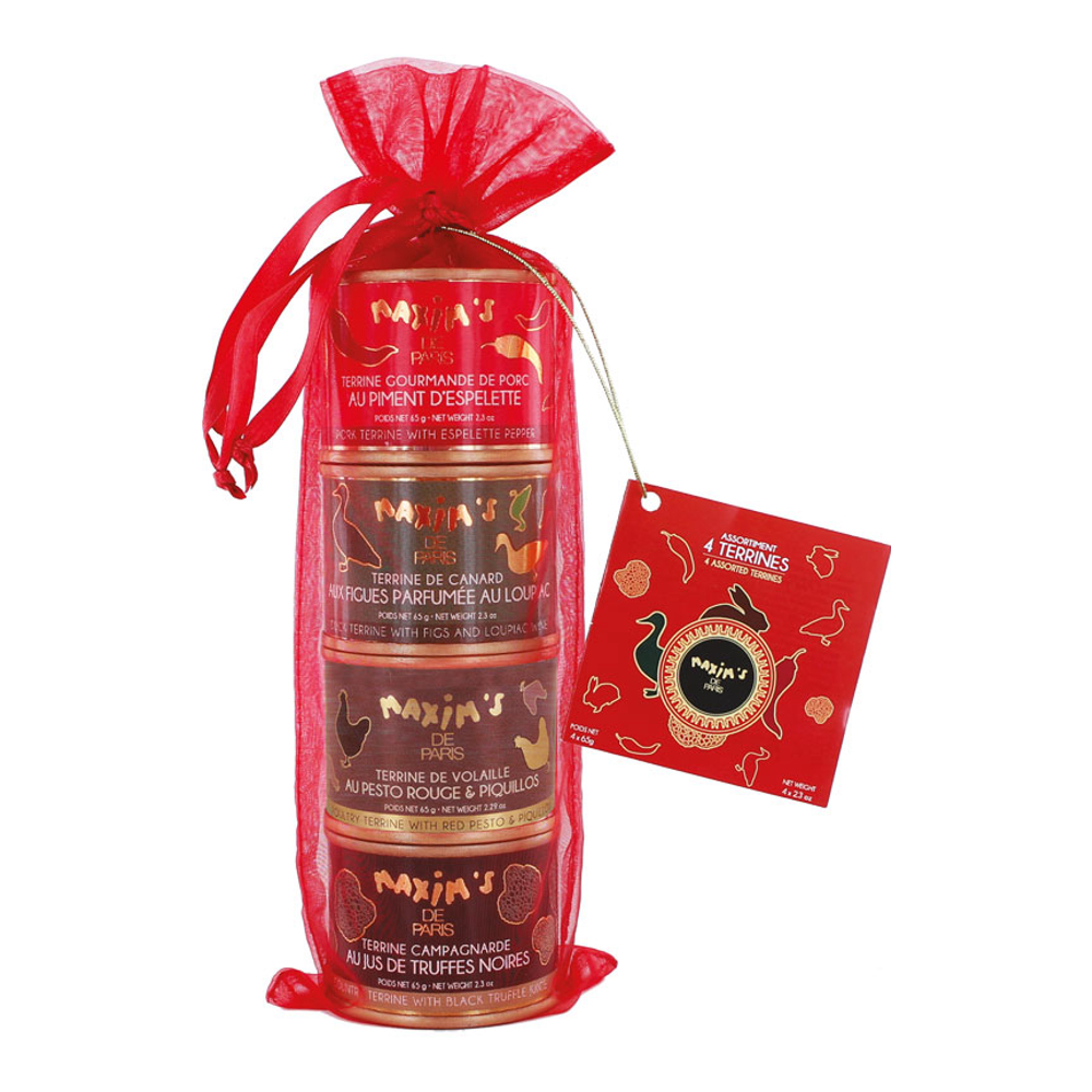 Geschenkpackung mit 4 Terrinen