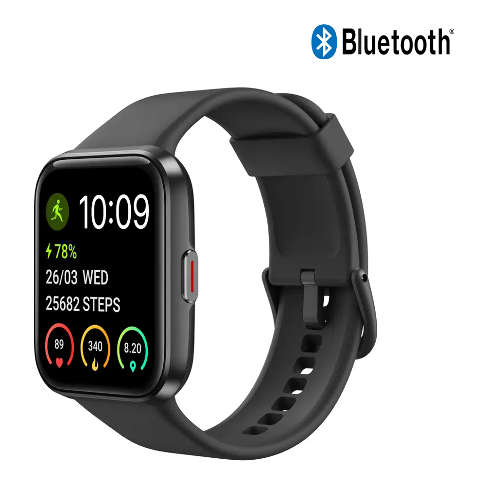 Montre intelligente Bluetooth avec caractéristiques sport fitness