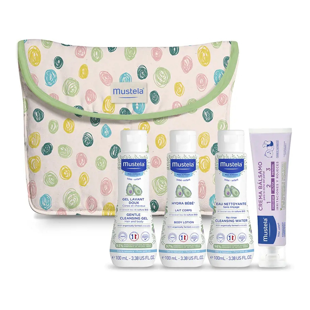 'Little Moments Polka Dot' Baby Care Set - 5 Pieces