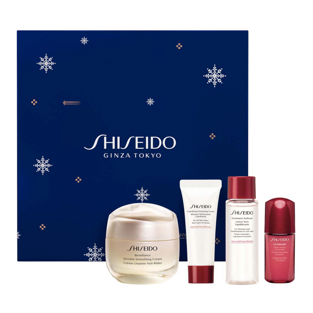 Coffret de soins de la peau 'Benefiance Holiday' - 4 Pièces