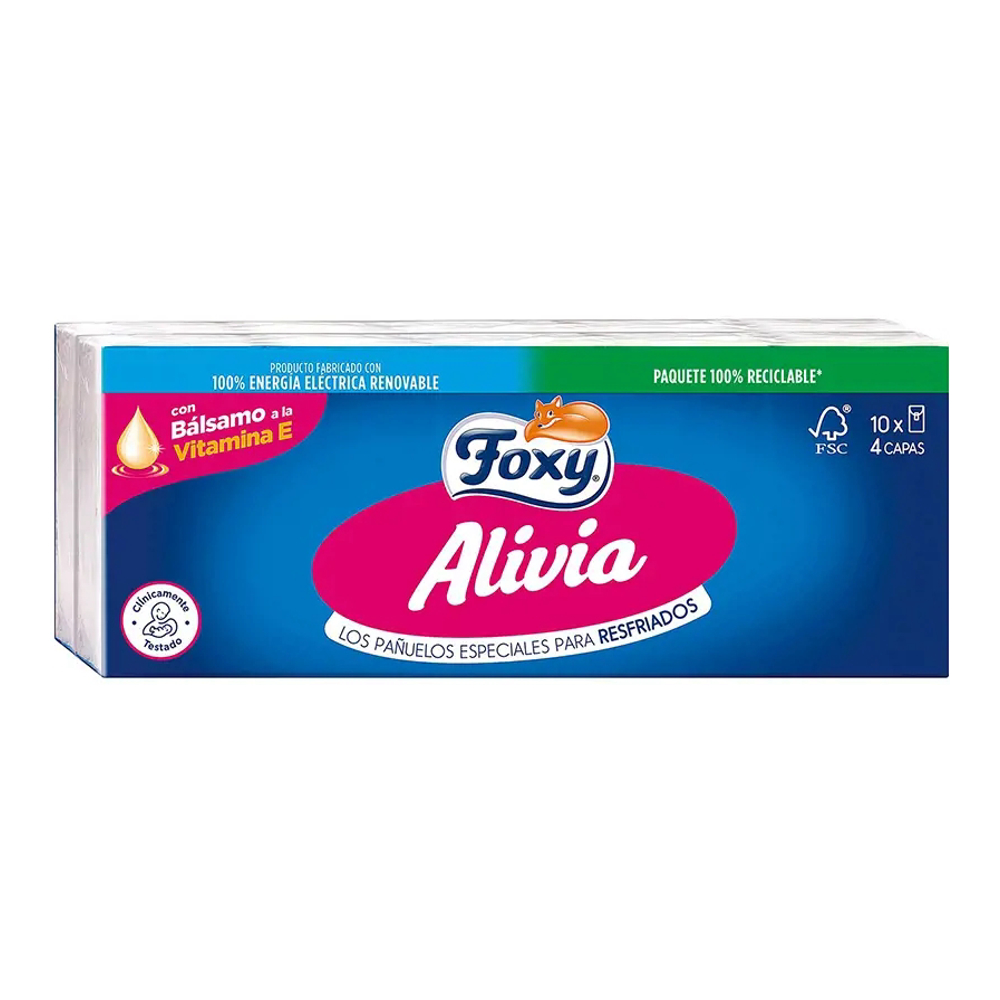 Tissus 'Alivia Nasal Care' - 10 Pièces