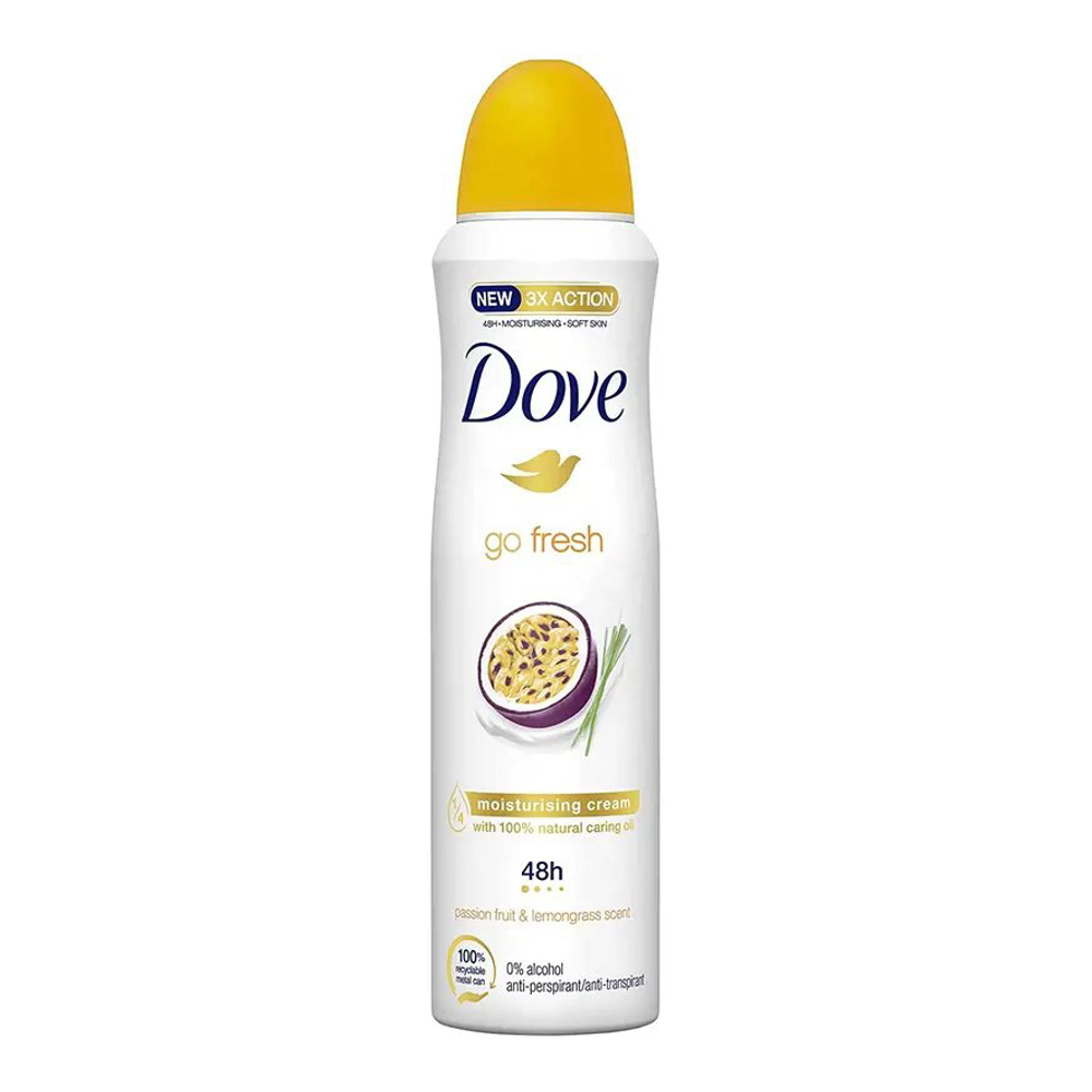 Déodorant spray 'Go Fresh' - Lemongrass & Passionfruit 200 ml