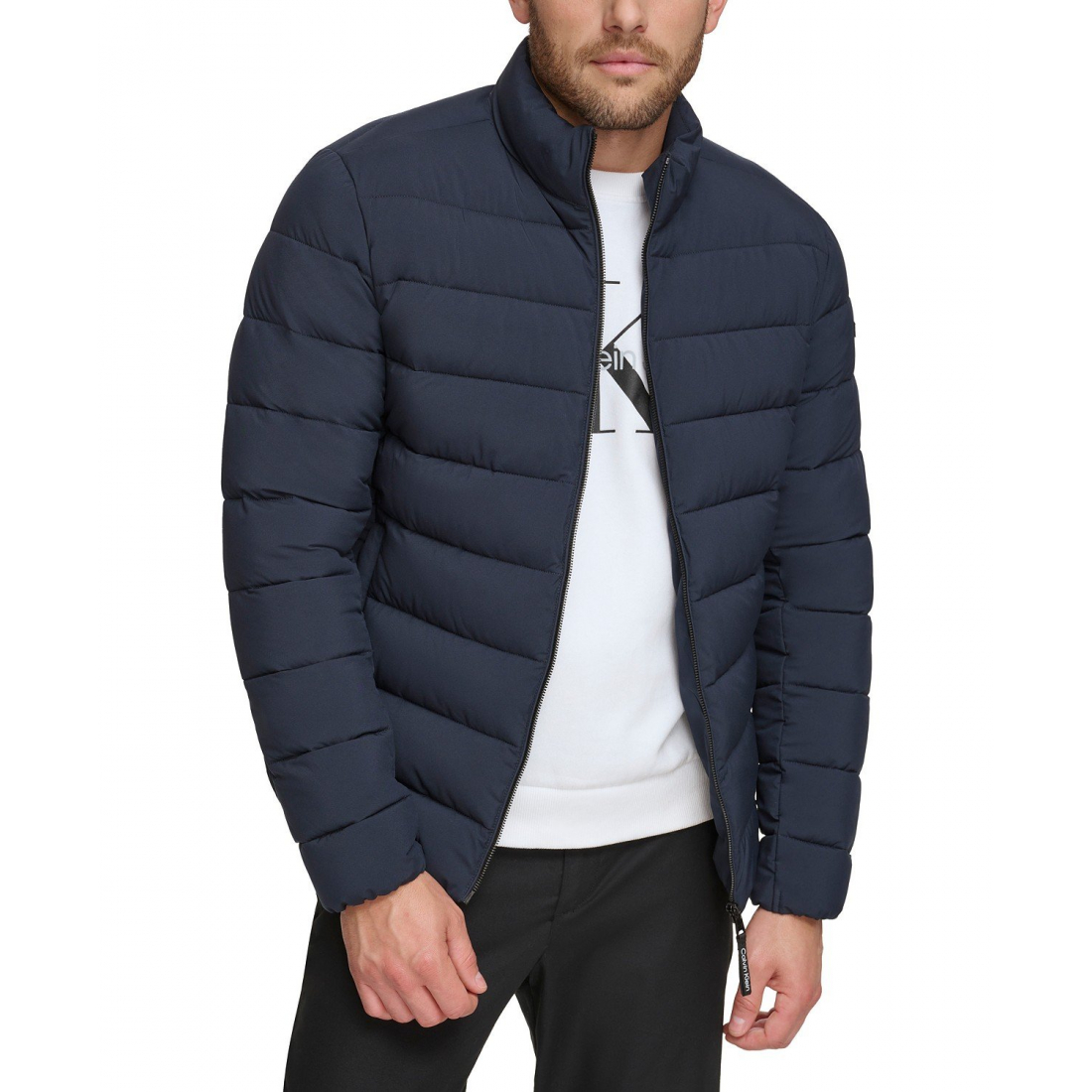 'Quilted Infinite Stretch Water-Resistant' Pufferjacke für Herren