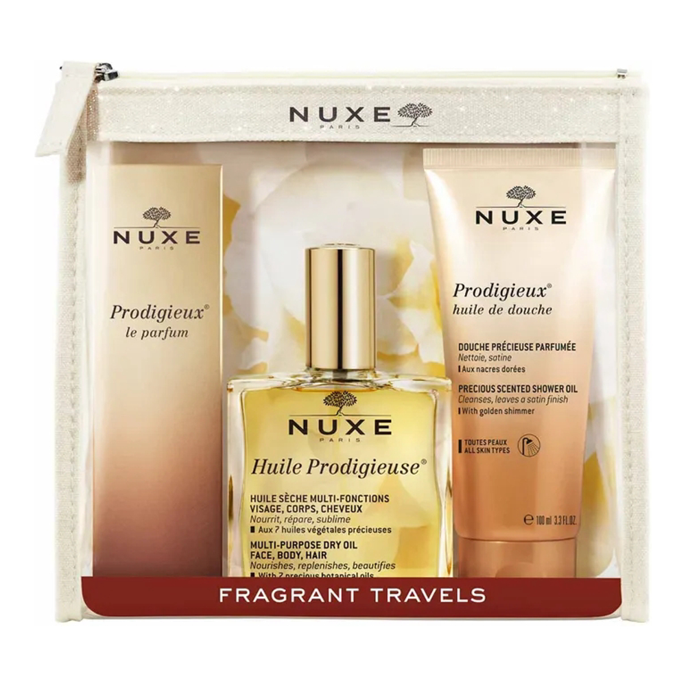 'Huile Prodigieuse Travel' Body Care Set - 3 Pieces