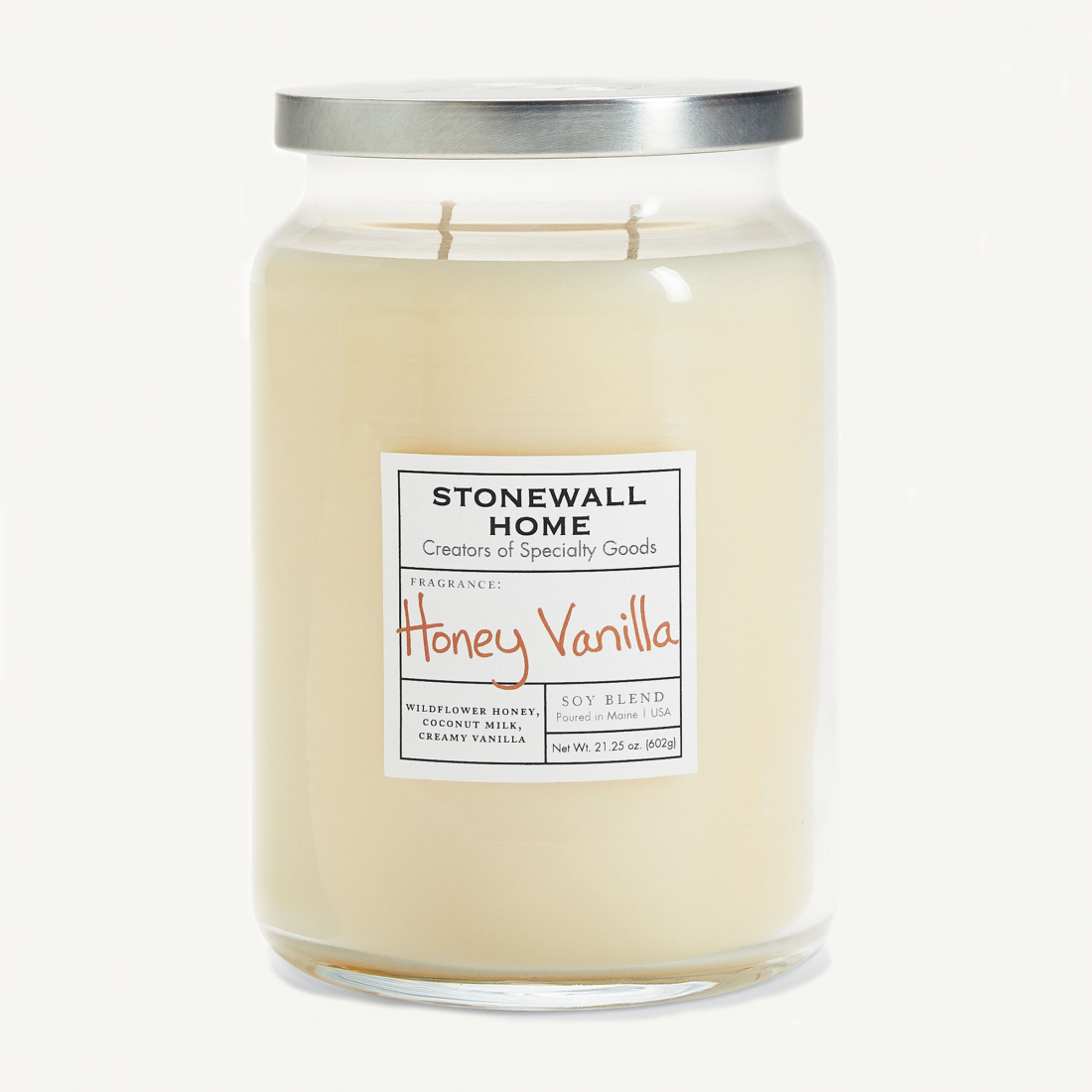 'Honey Vanilla' Scented Candle - 602 g