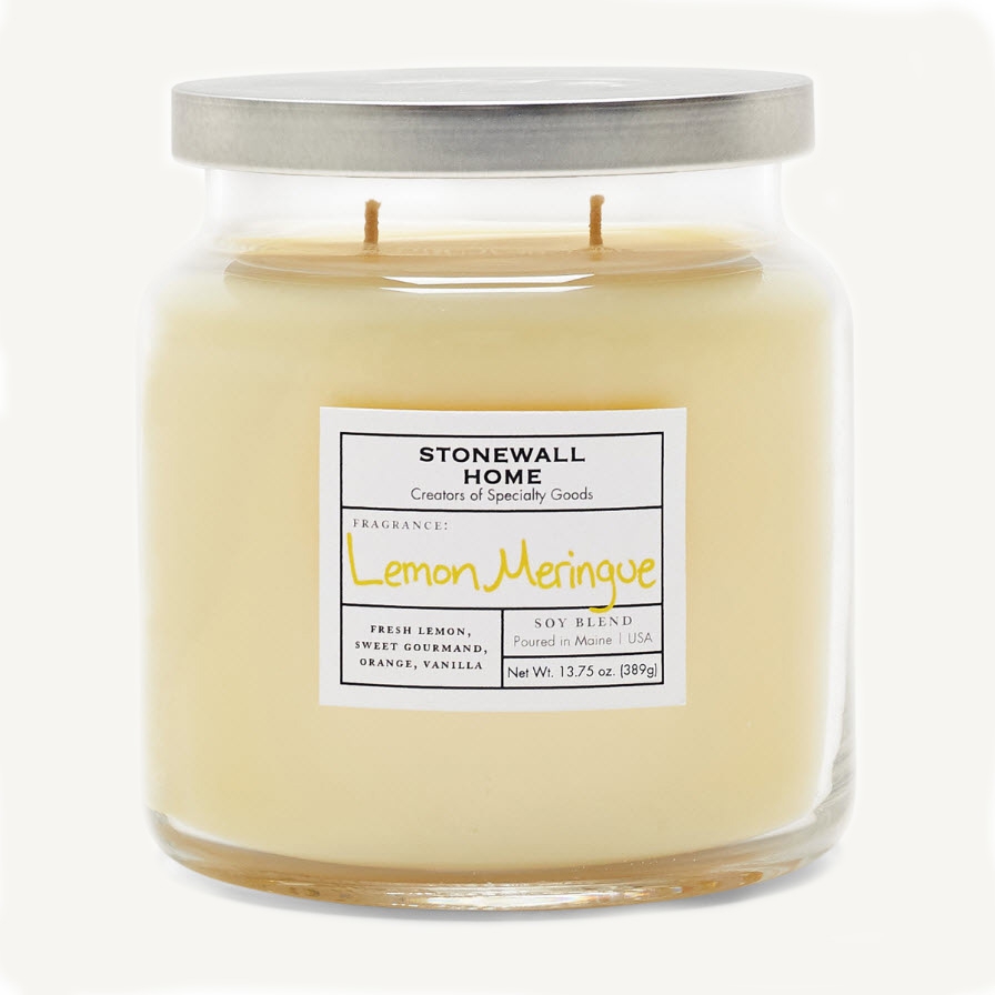 'Lemon Meringue' Scented Candle - 390 g