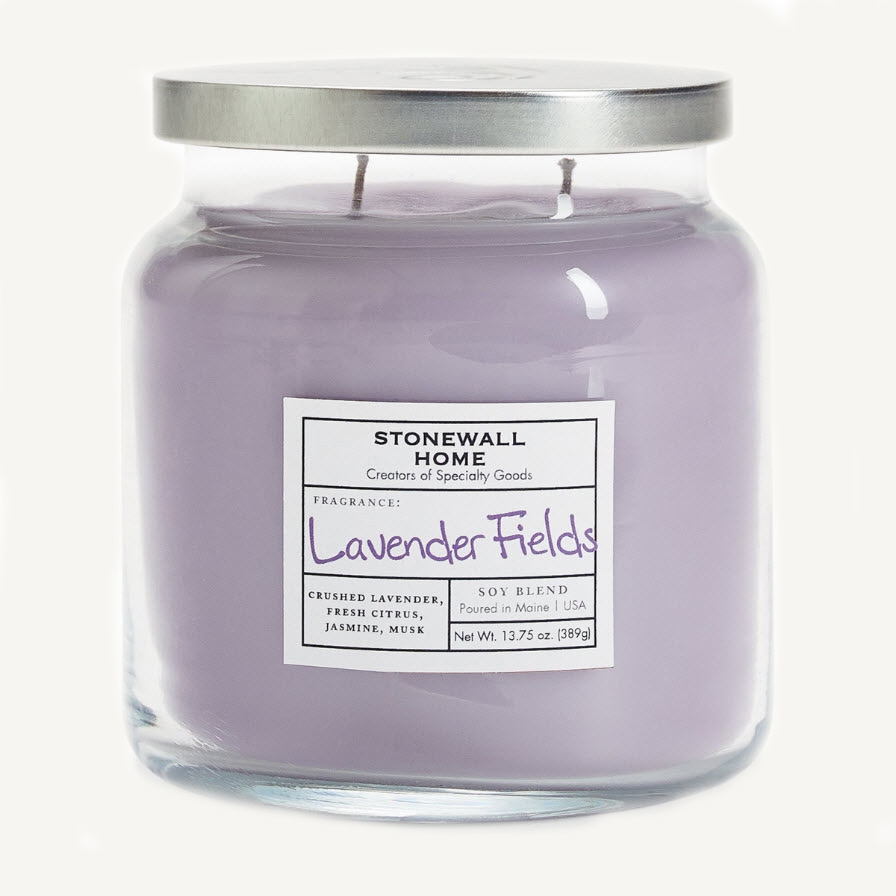 'Lavender Fields' Scented Candle - 390 g