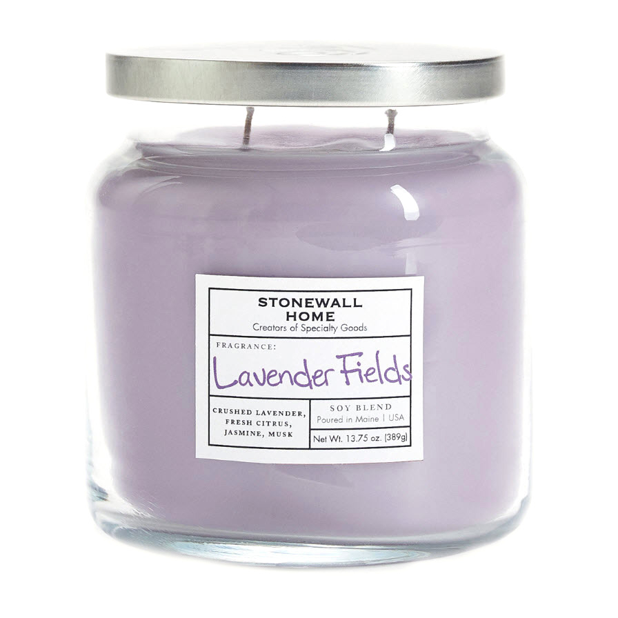 Lavender Fields' Duftende Kerze - 396 g