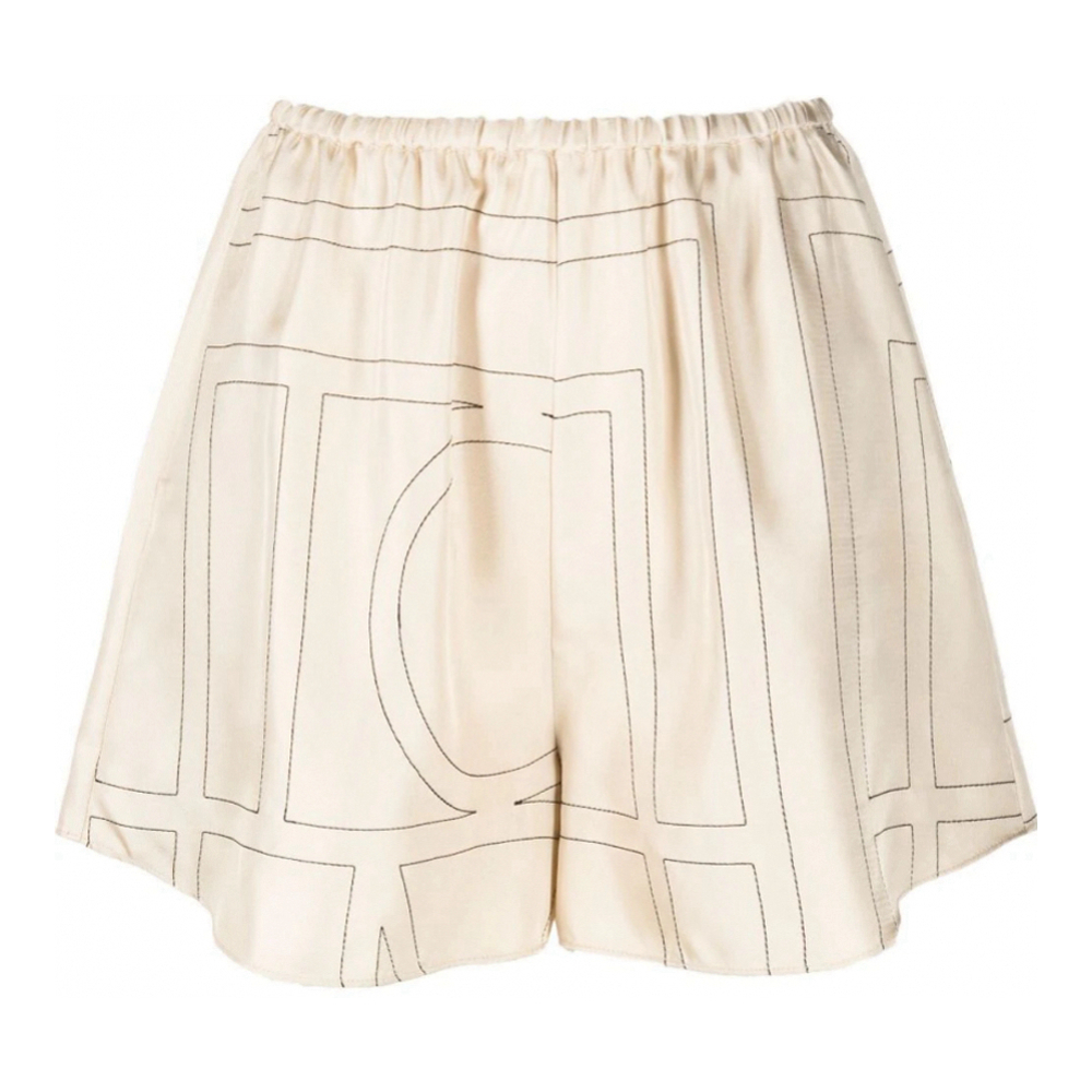 'Geometric' Shorts für Damen