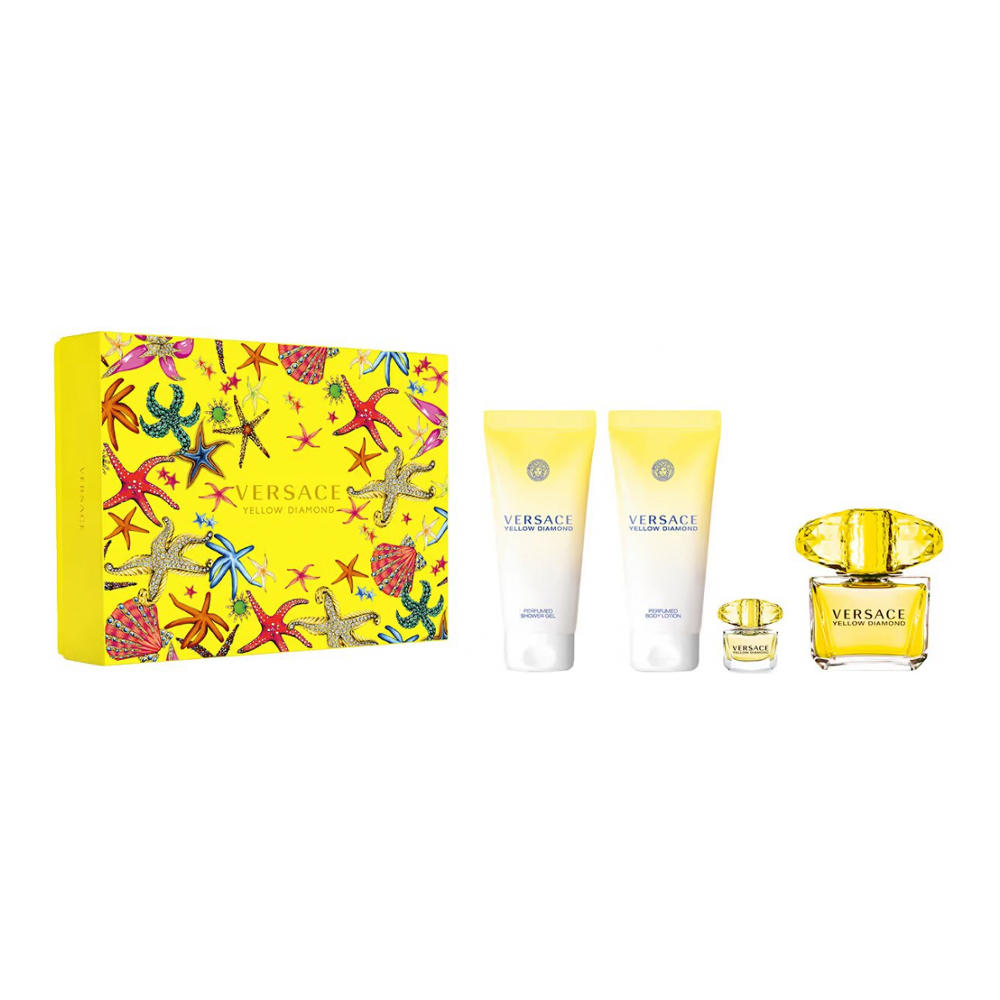 Coffret de parfum 'Yellow Diamond' - 4 Pièces