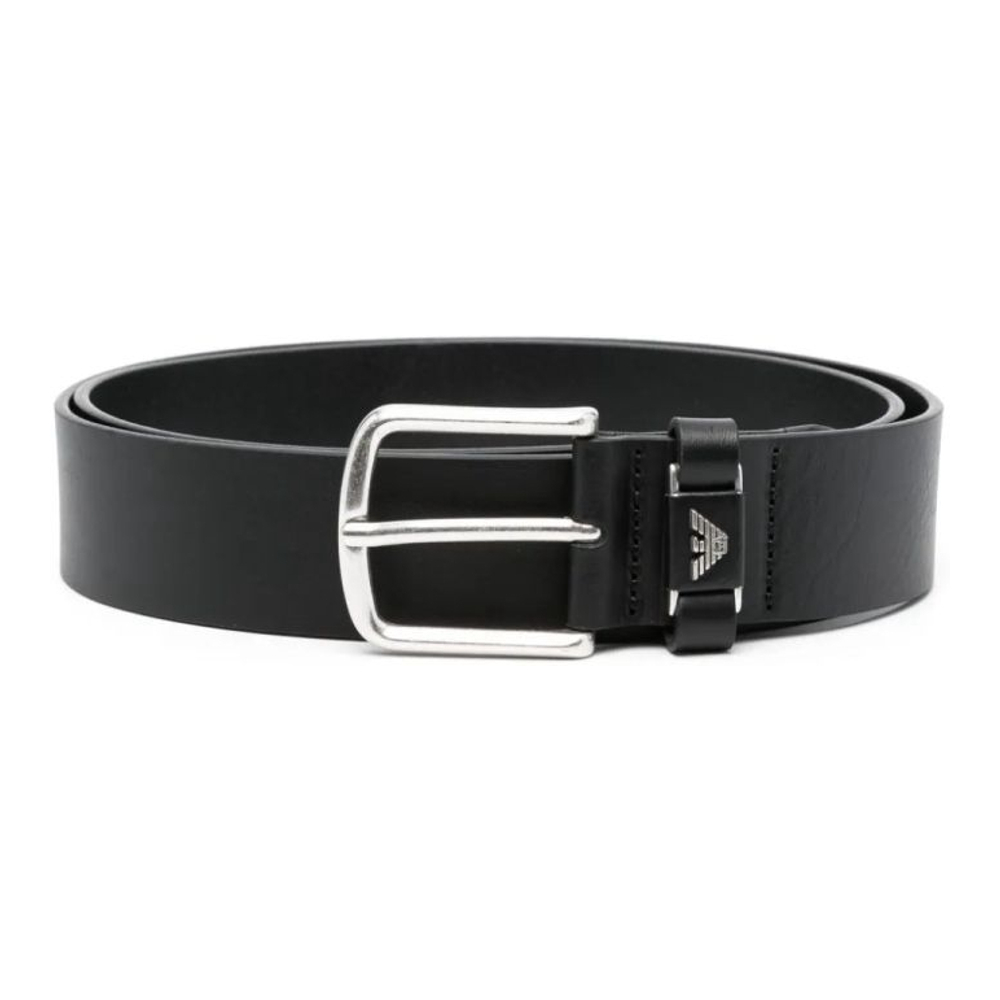 Ceinture 'Logo-Buckle' pour Hommes