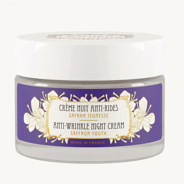 Crème de nuit anti-rides 'Pétales De Safran' - 50 ml
