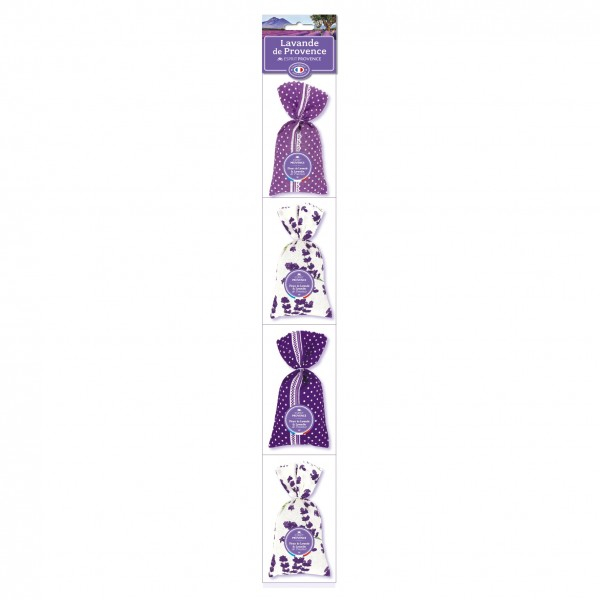 'Fleur De Lavande' Duftsäckchen - 4 Stücke