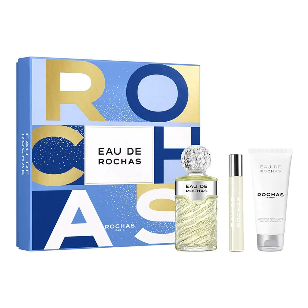 Coffret de parfum 'Eau de Rochas' - 3 Pièces