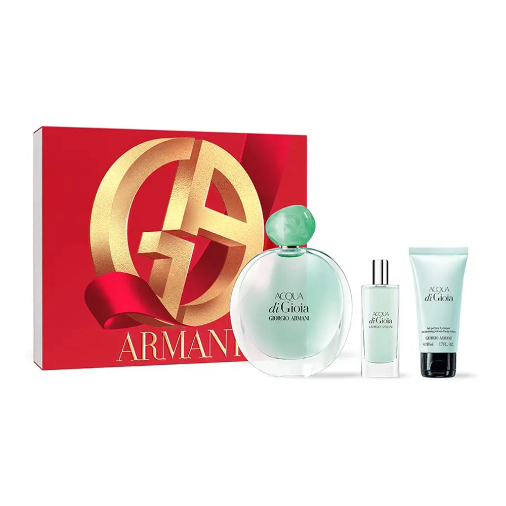 Coffret de parfum 'Acqua di Gioia' - 3 Pièces