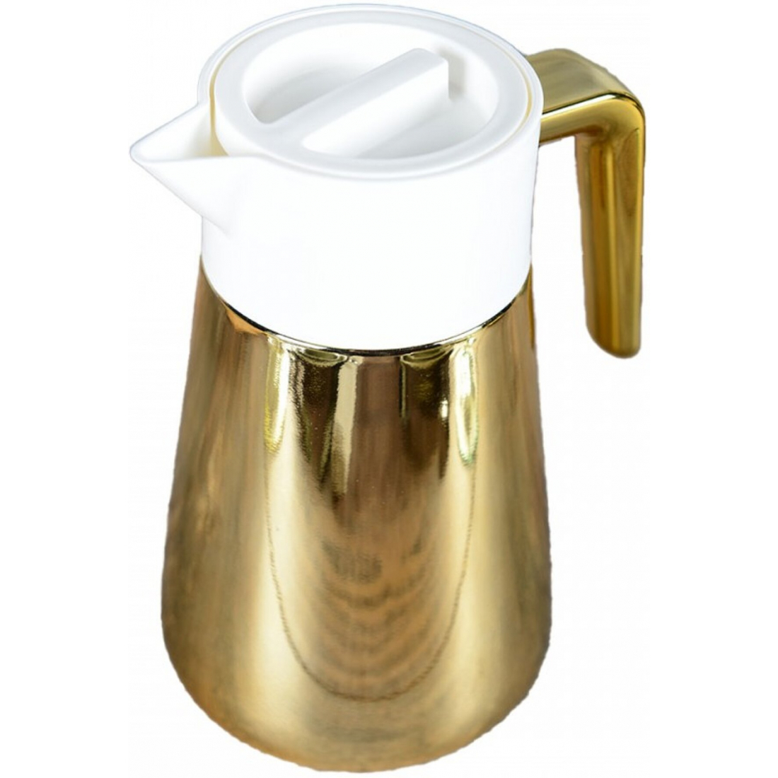White And Gold Thermal Carafe 1L