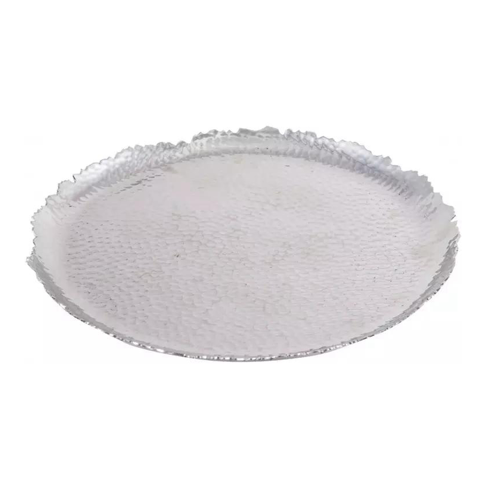 Hammered Serving Platter D31Cm