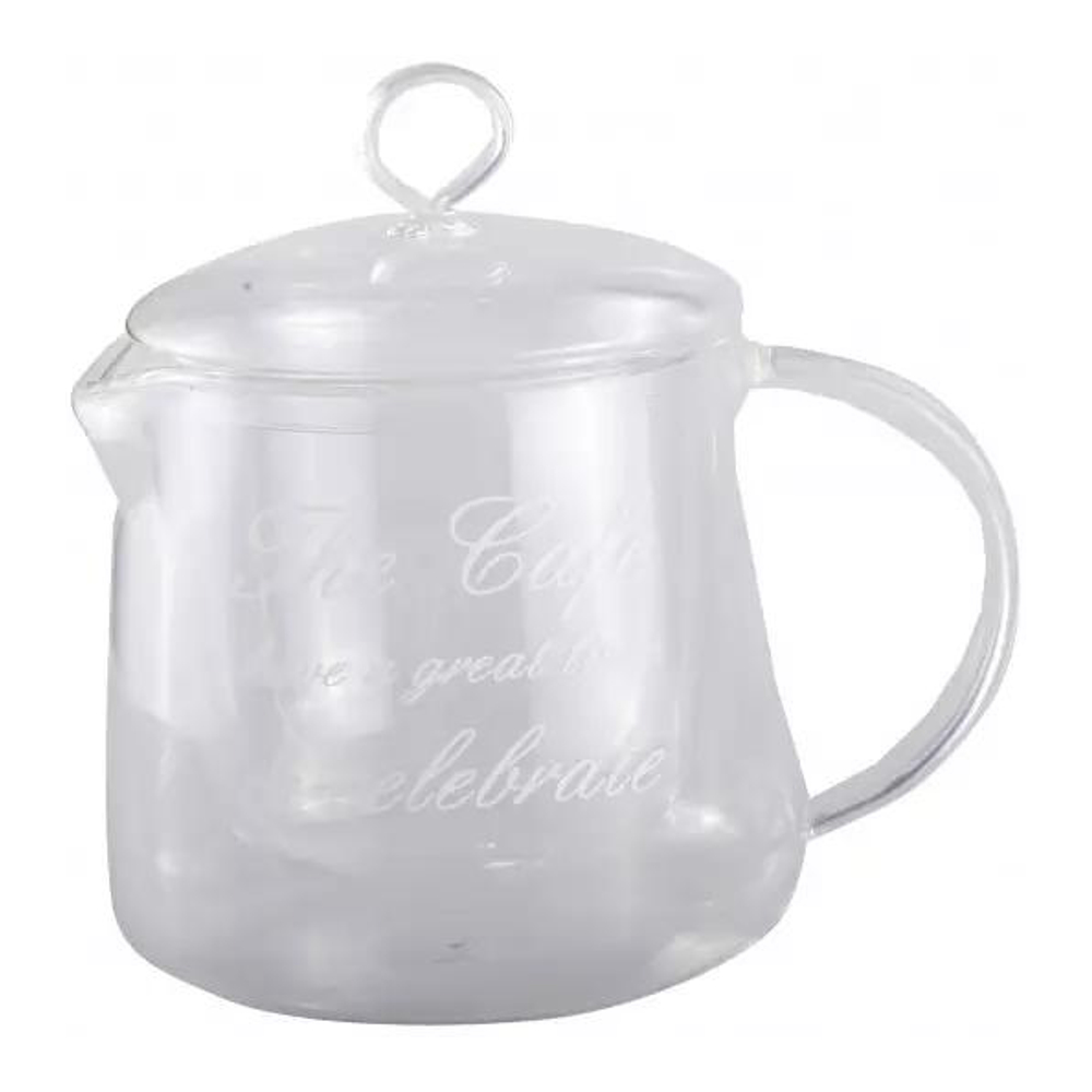Double-Wall Teapot With Inscription