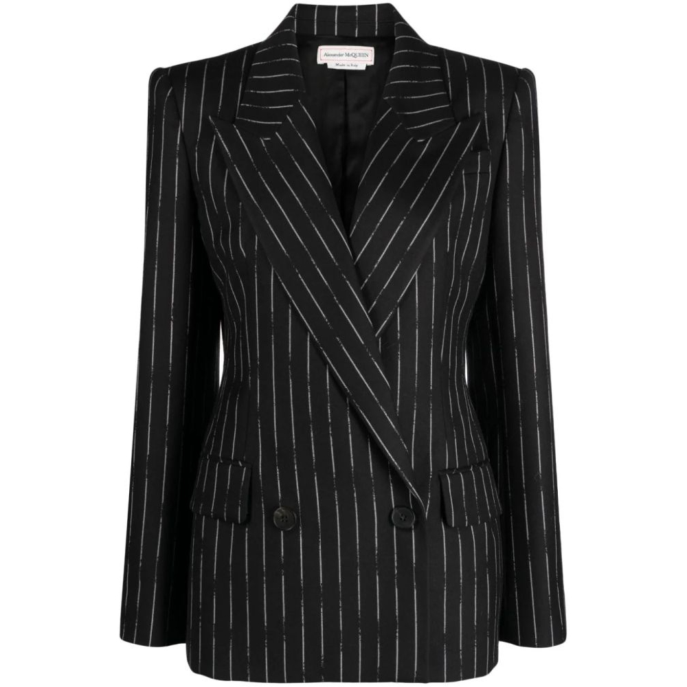 'Striped' Klassischer Blazer für Damen