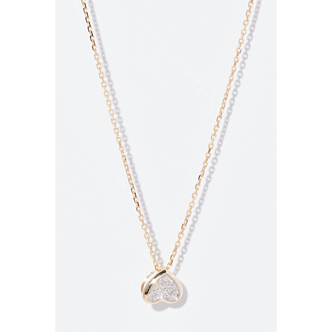 Pendentif sur chaine 'Petit Coeur' pour Femmes