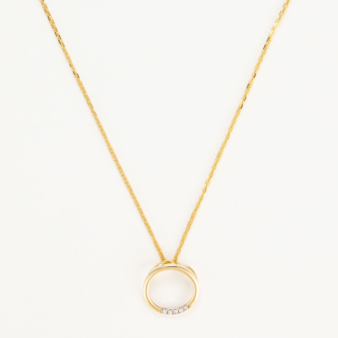 Women's 'Cercle' Pendant with chain