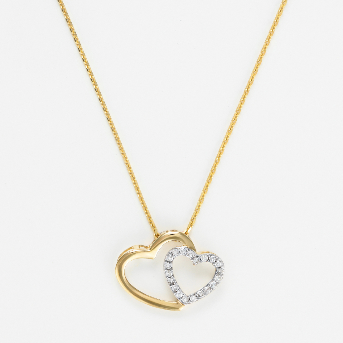 'Two Ever' Halskette mit Anhänger für Damen