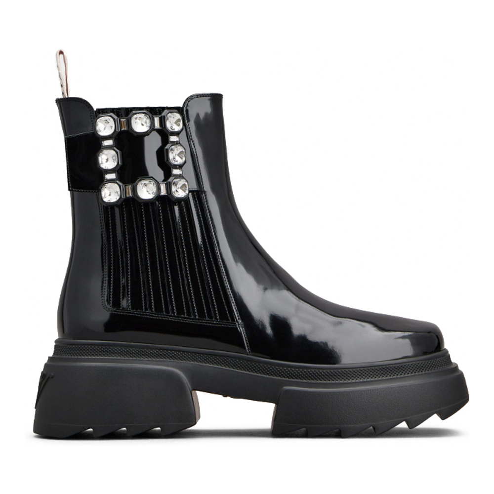 Bottines Chelsea 'Wallaviv Strass Buckle' pour Femmes