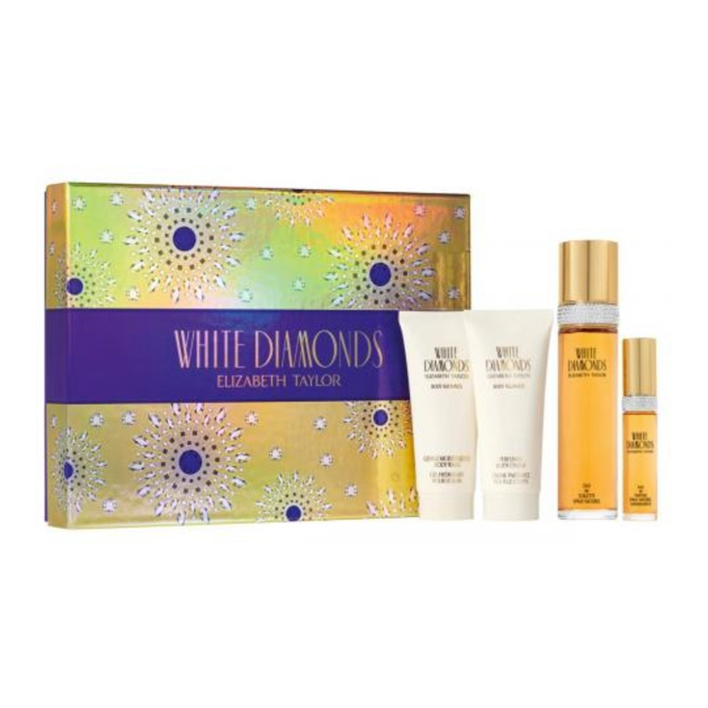 'White Diamond' Perfume Set - 4 Pieces