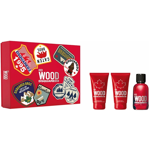 Coffret de parfum 'Red Wood 2021' - 3 Pièces