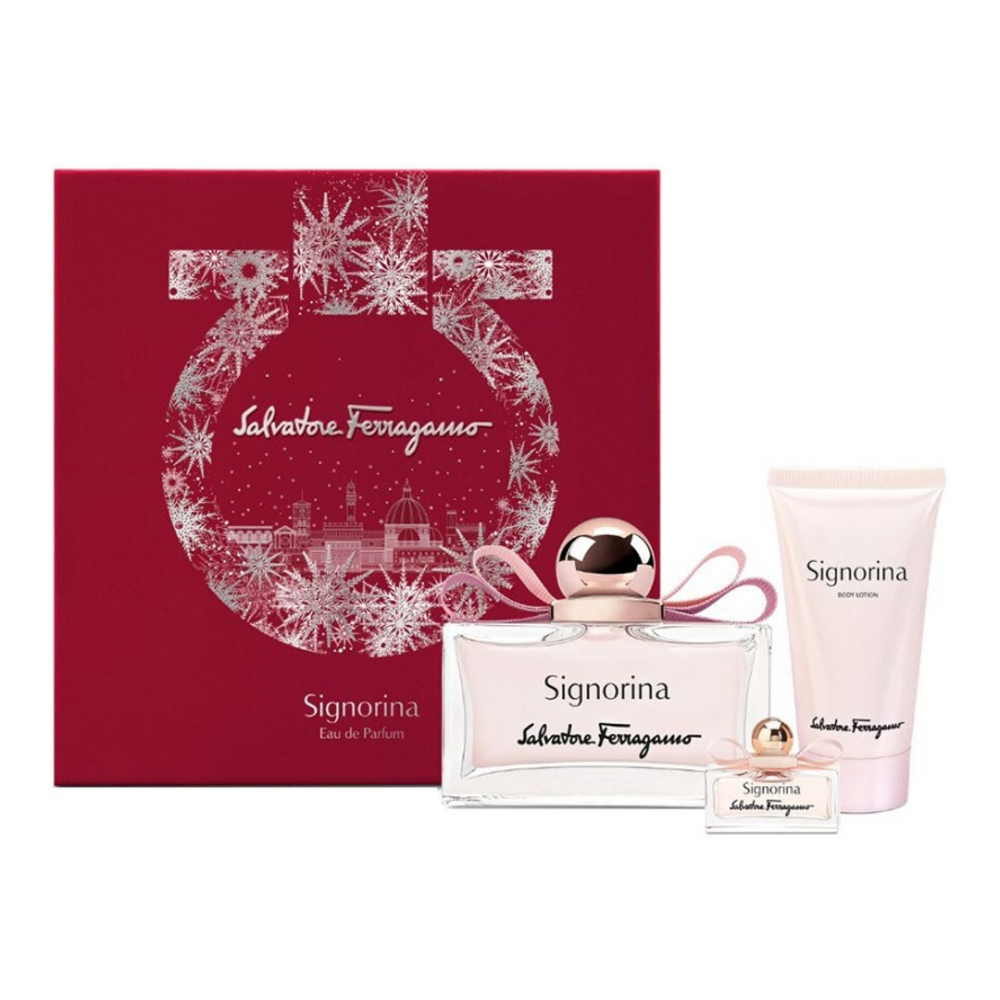 Coffret de parfum 'Signorina' - 3 Pièces