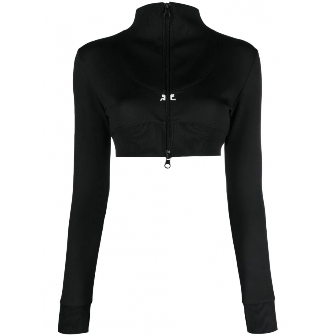 Veste courte 'Logo-Embroidered' pour Femmes