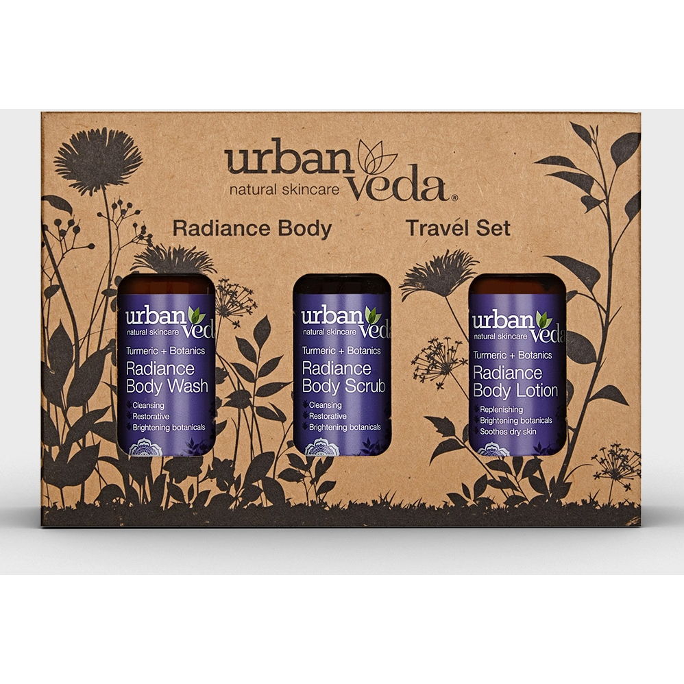 'Radiance Ritual Travel' Body Care Set - 3 Pieces