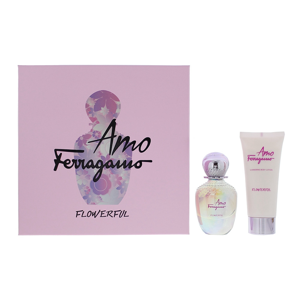 'Amo Flowerful' Coffret de parfum - 2 Pièces