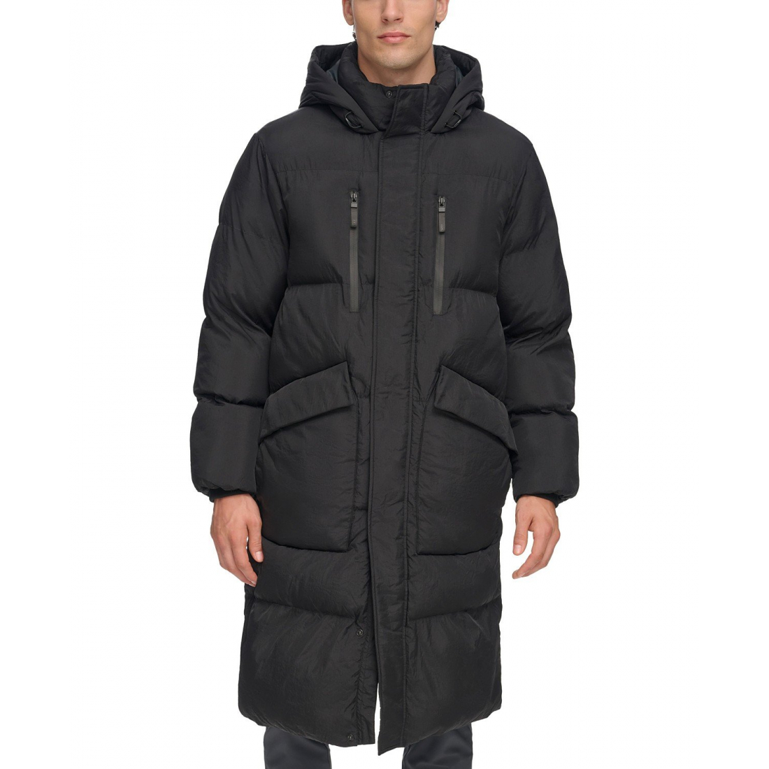 Men's 'Quilted Hooded Duffle' Parka