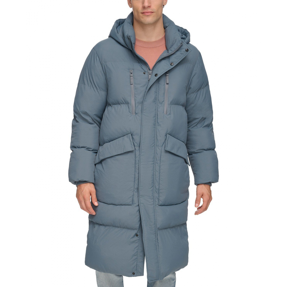 Men's 'Quilted Hooded Duffle' Parka