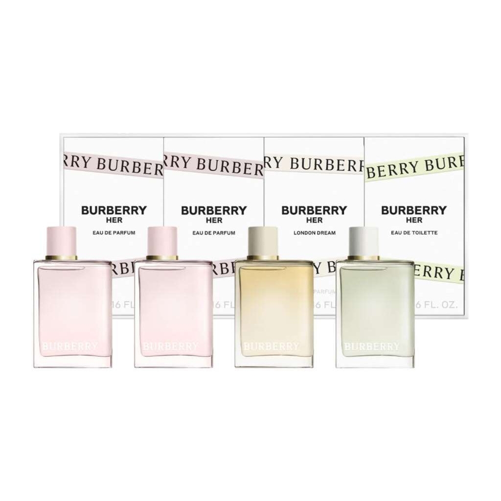 'Her Travel Mini' Perfume Set - 5 ml, 4 Pieces