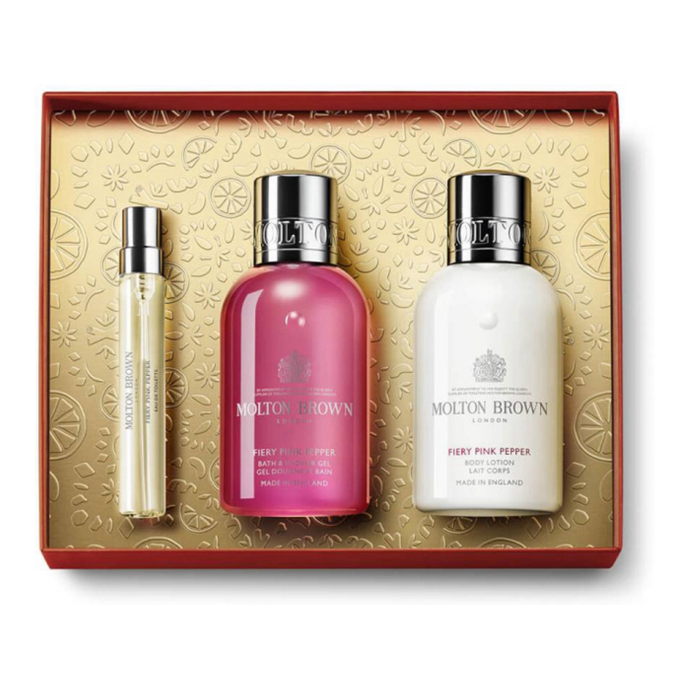 'Fiery Pink Pepper' Perfume Set - 3 Pieces