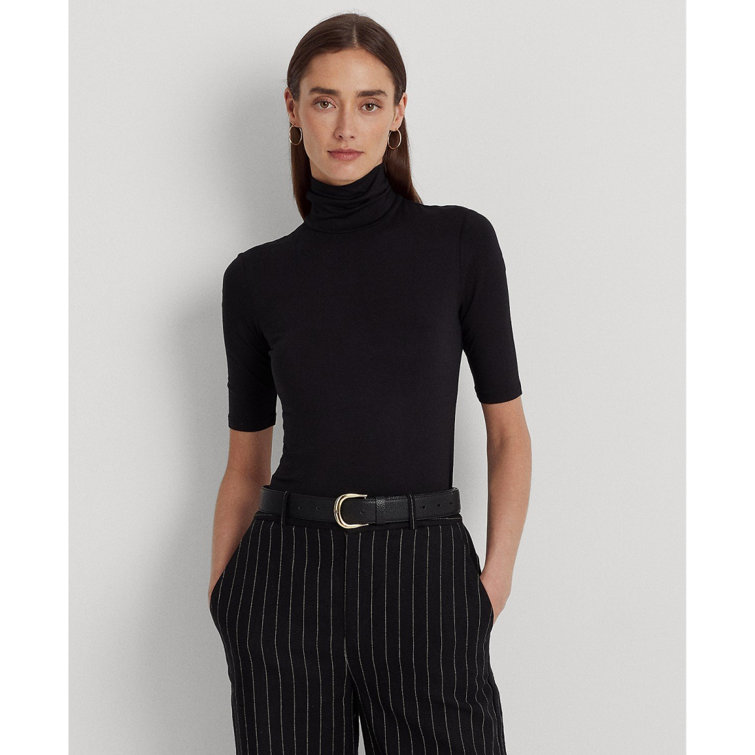 'Slim-Fit Turtleneck' pour Femmes