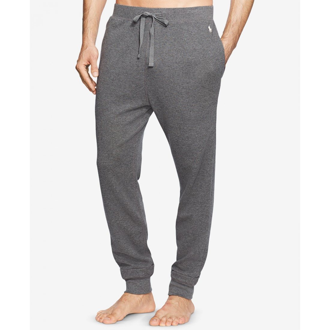 Pantalon pyjama 'Waffle-Knit Sleep' pour Hommes