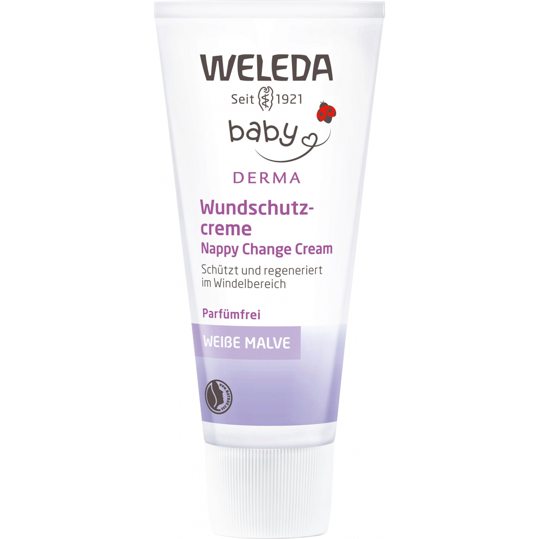 Crème Derma pour le Change à la Mauve Blanche - 50 ml