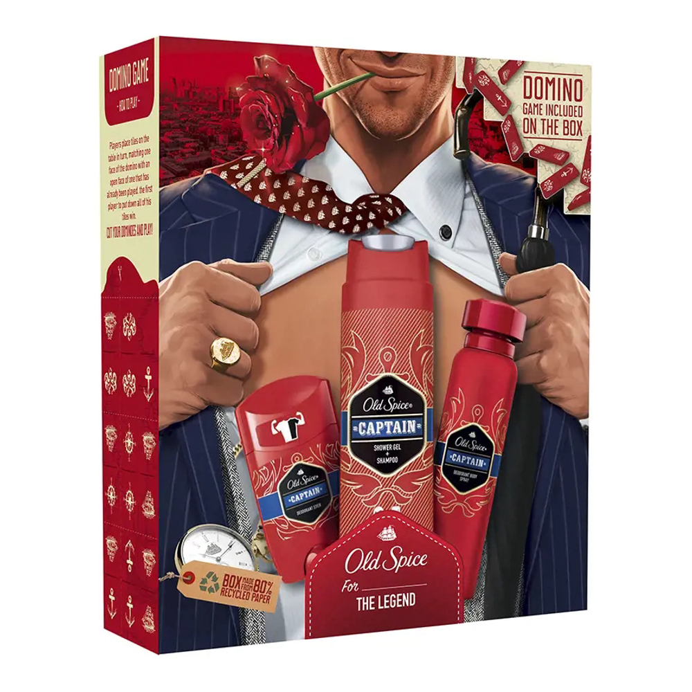 'Captain' Body Care Set - 3 Pieces