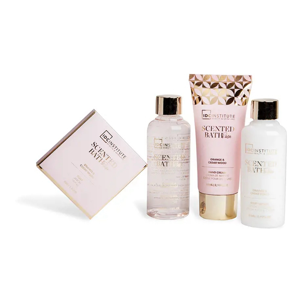 'Scented Rose' Bath Set - 4 Pieces