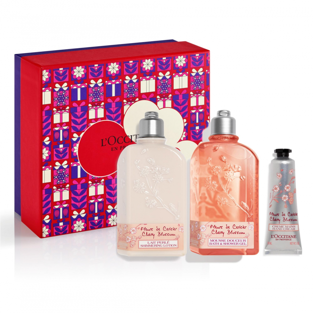 'Fleurs De Cerisier' Perfume Set - 3 Pieces