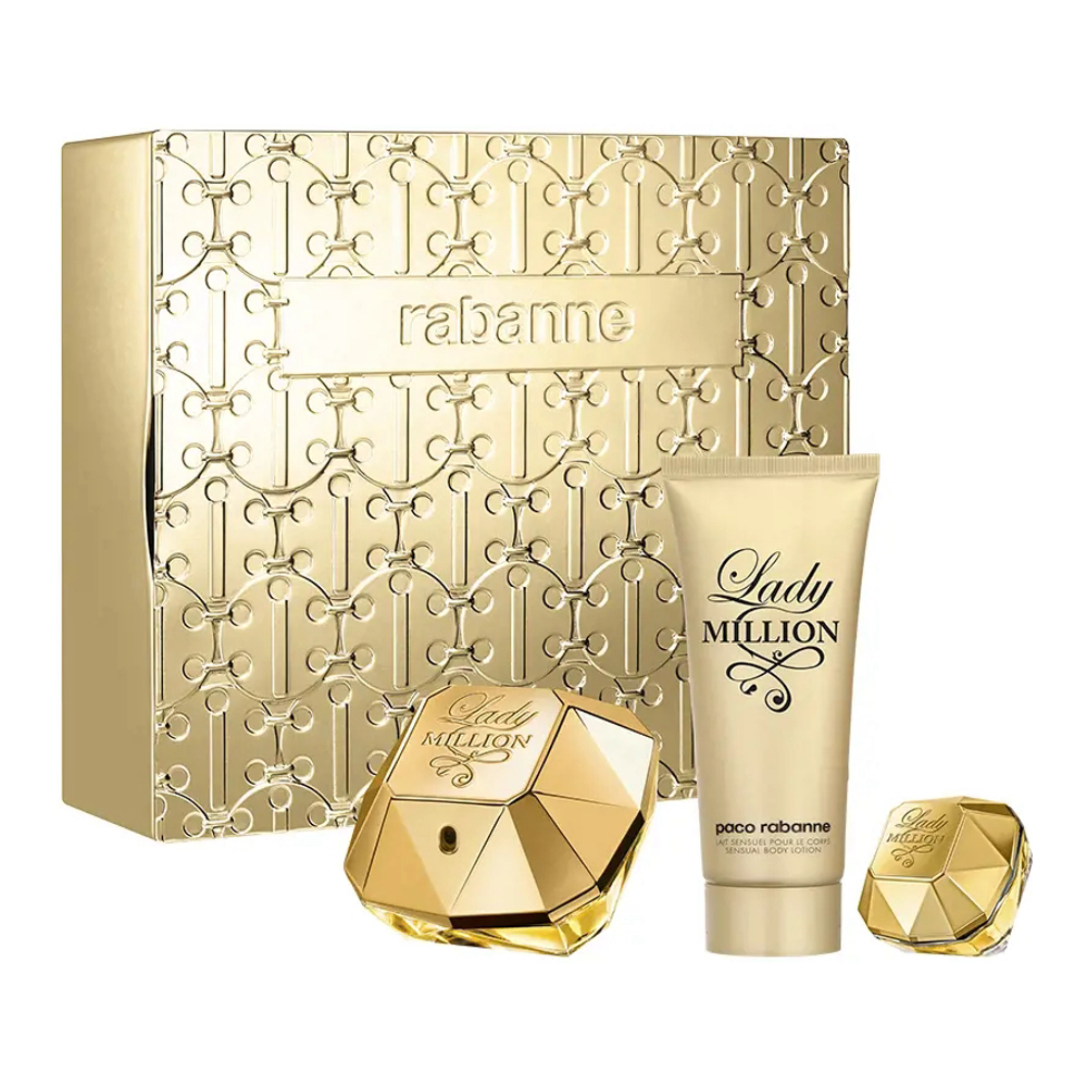 Coffret de parfum 'Lady Million' - 3 Pièces