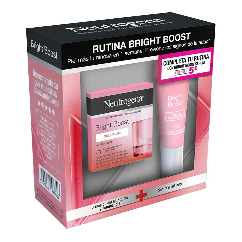 'Bright Boost Routine' Hautpflege-Set - 2 Stücke