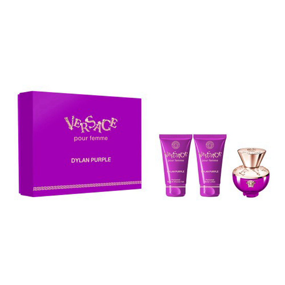 'Dylan Purple' Coffret de parfum - 3 Pièces